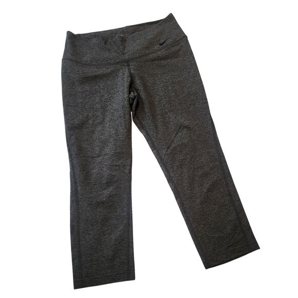 Nike Pants - Nike XS Gray Capri Leggings
